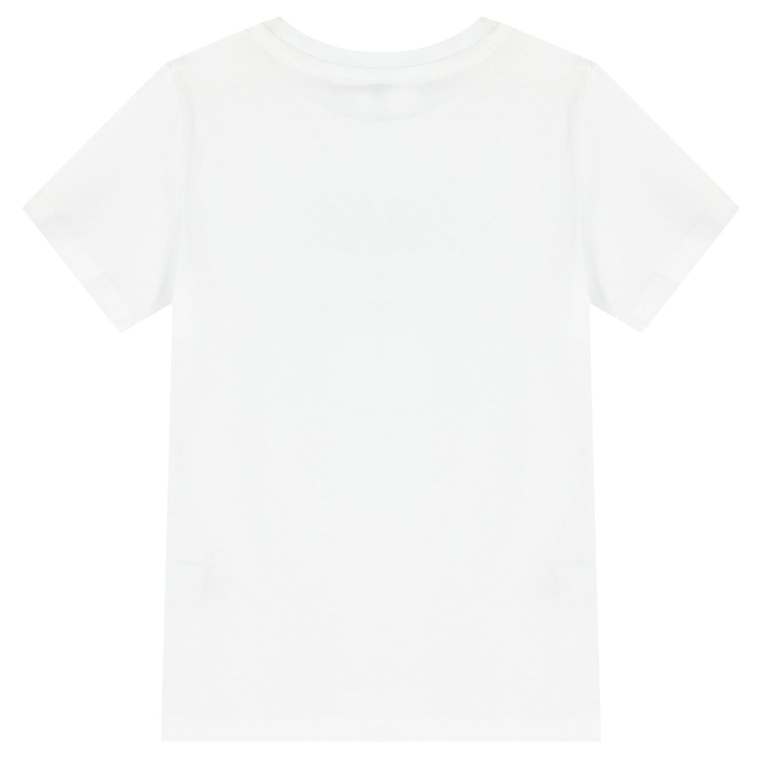 Boys White & Navy Blue Logo Shorts Set, 1, hi-res image number null