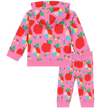 Younger Girls Pink Apple Tracksuit