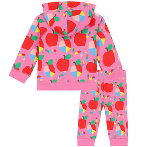 Younger Girls Pink Apple Tracksuit