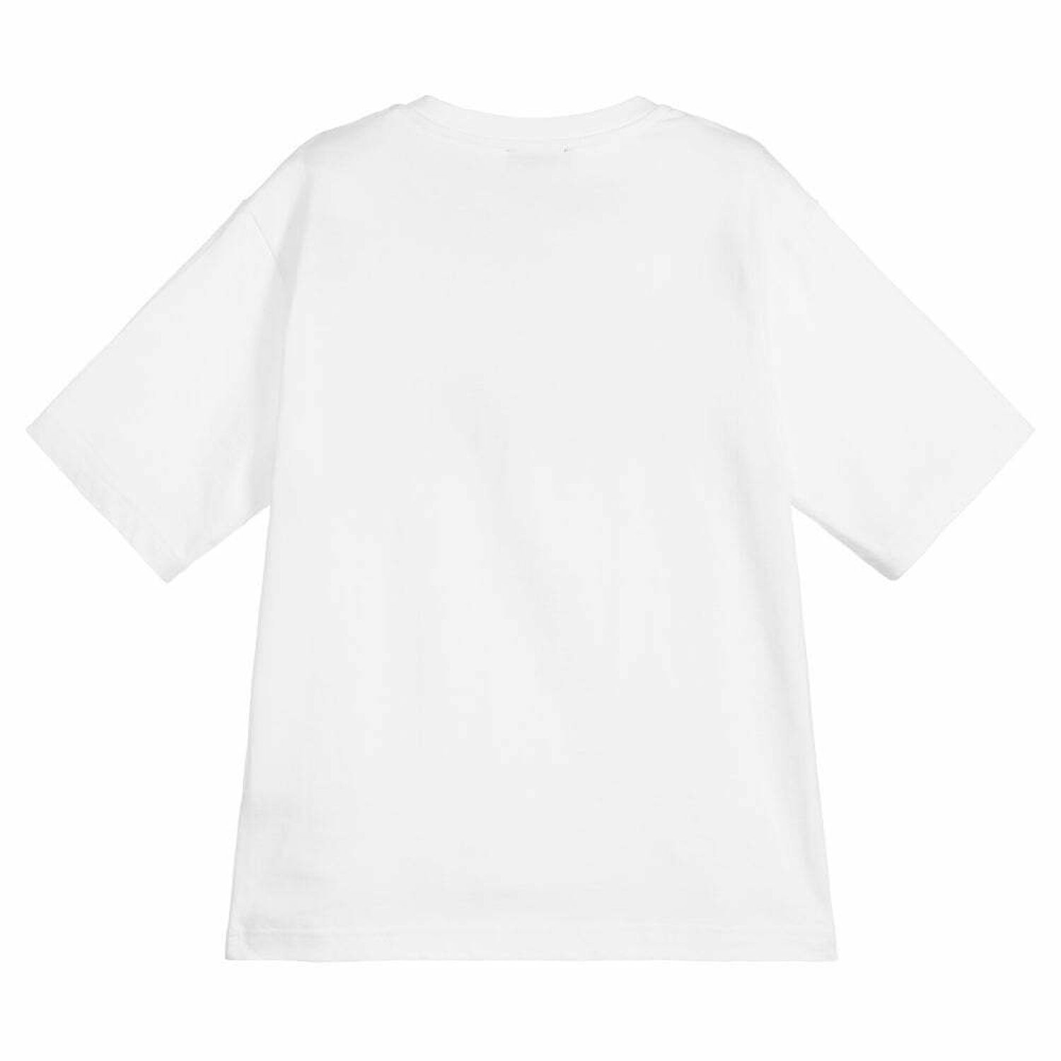 Boys White Logo T-Shirt, 1, hi-res image number null
