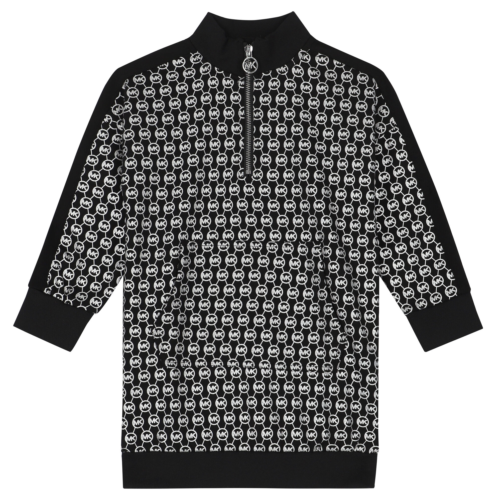 Michael kors black hot sale and silver dress