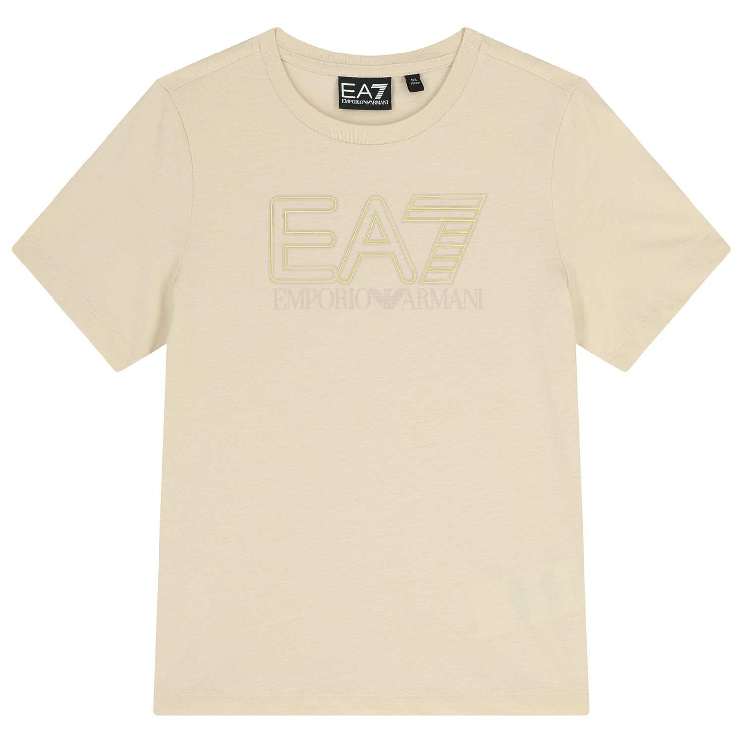 Boys Ivory Logo T-Shirt, 1, hi-res