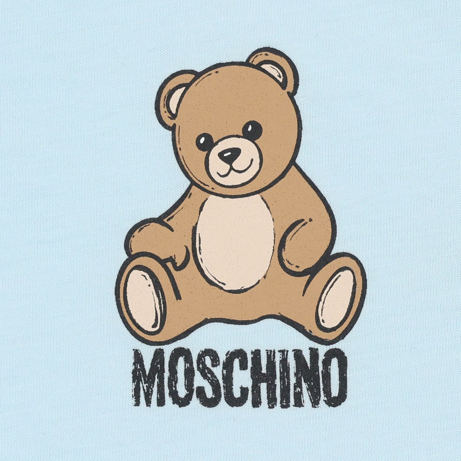 Younger Blue Teddy Bear Logo T-Shirt, 2, hi-res