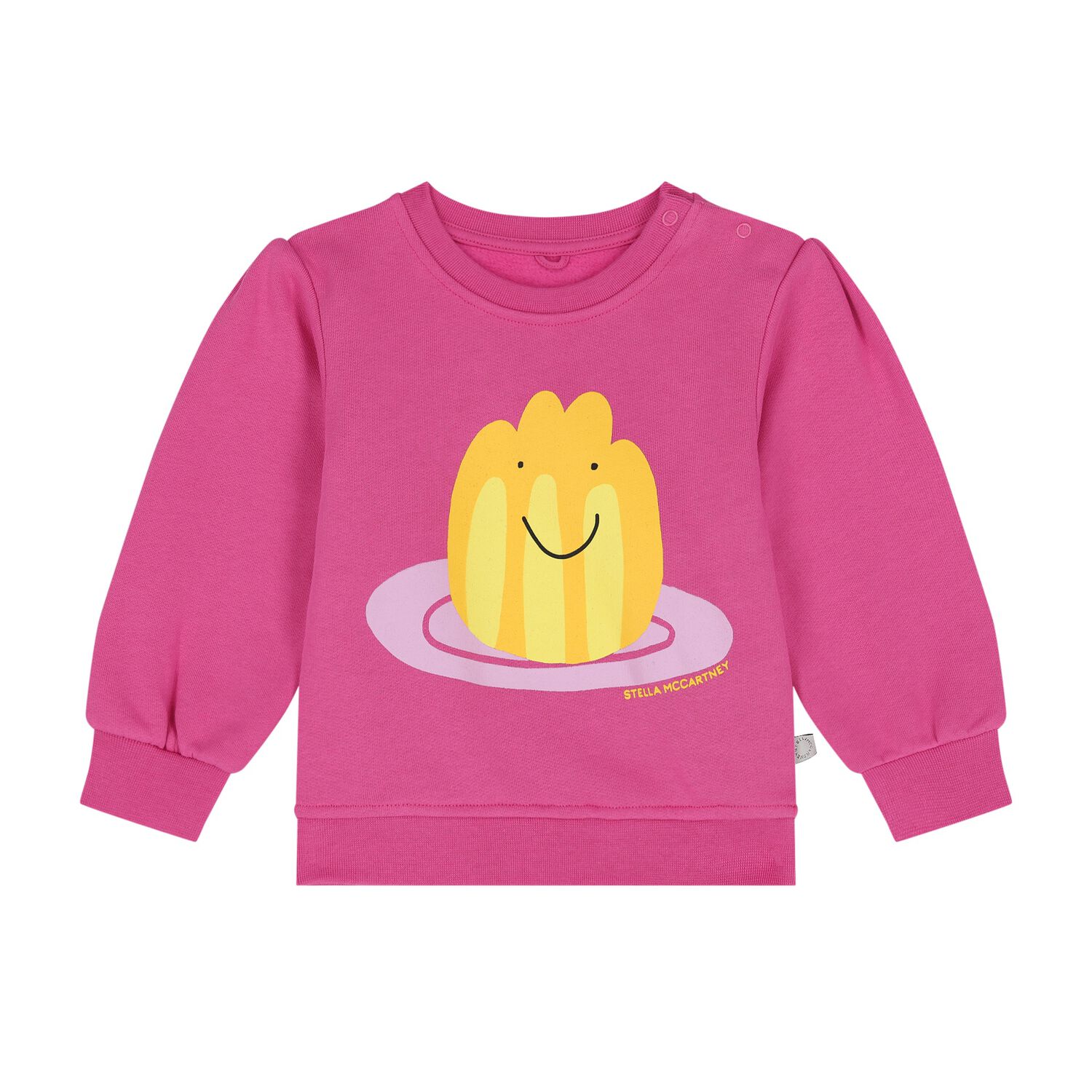 Younger Girls Pink Jelly Sweatshirt, 1, hi-res