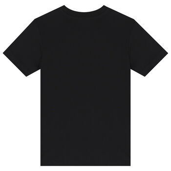 Boys Black Logo T-Shirt