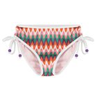 Girls Multi-Coloured Zig-Zag Bikini, 1, hi-res