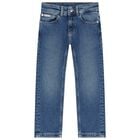 Boys Blue Denim Jeans, 1, hi-res