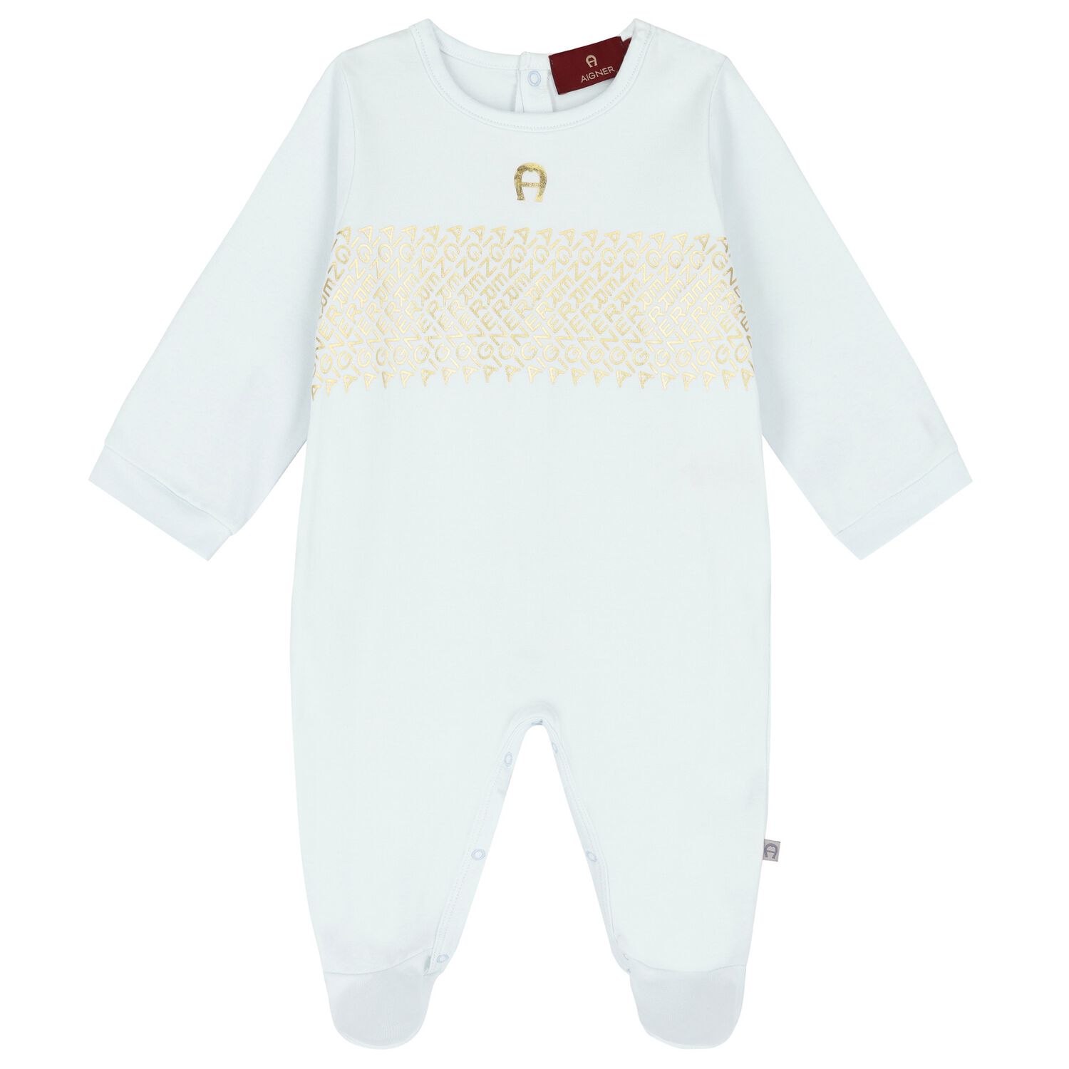 أفرول أولاد بالشعار باللون الأزرق للأطفال, 2, hi-res