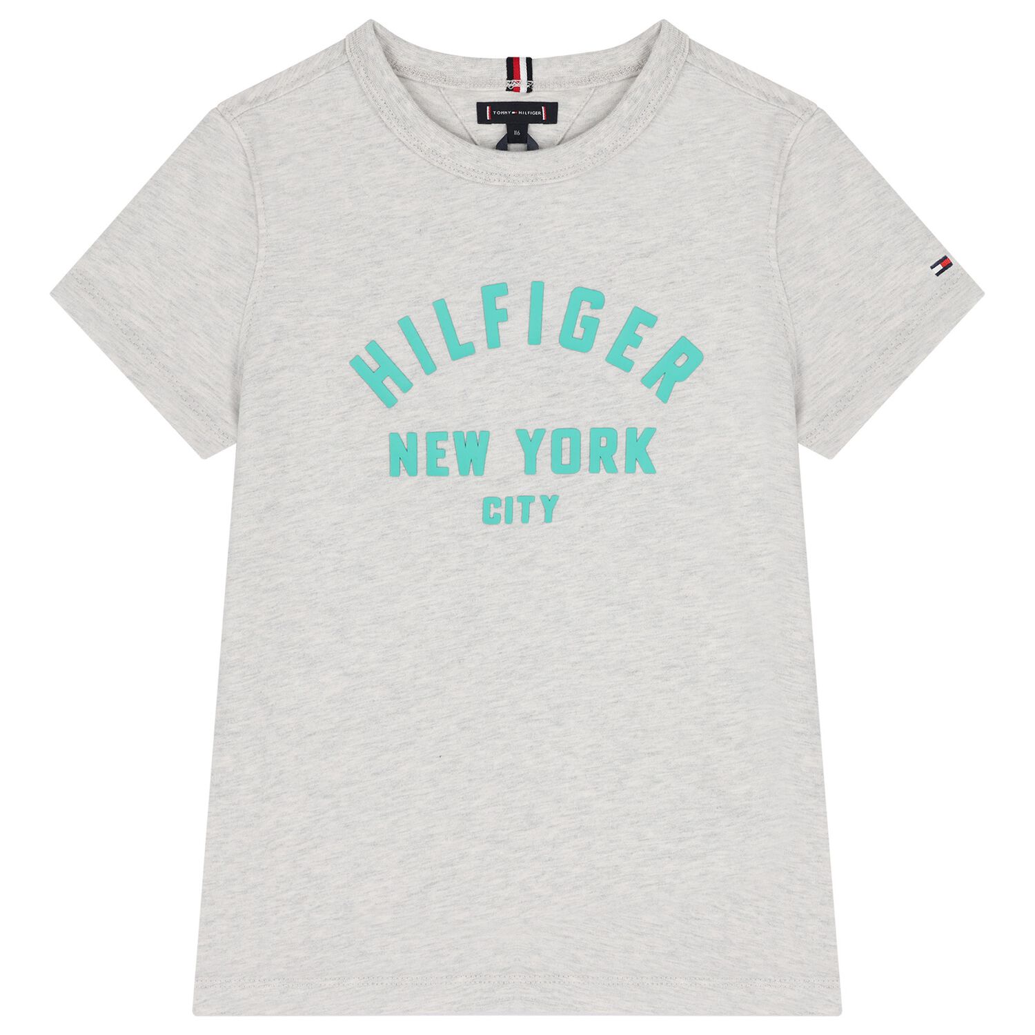 Boys Grey Logo T-Shirt, 2, hi-res image number null