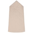 Ivory & Beige Hooded Reversible Baby Nest, 1, hi-res