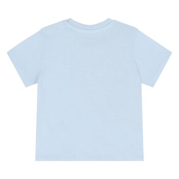 Younger Boys Blue Shark T-Shirt