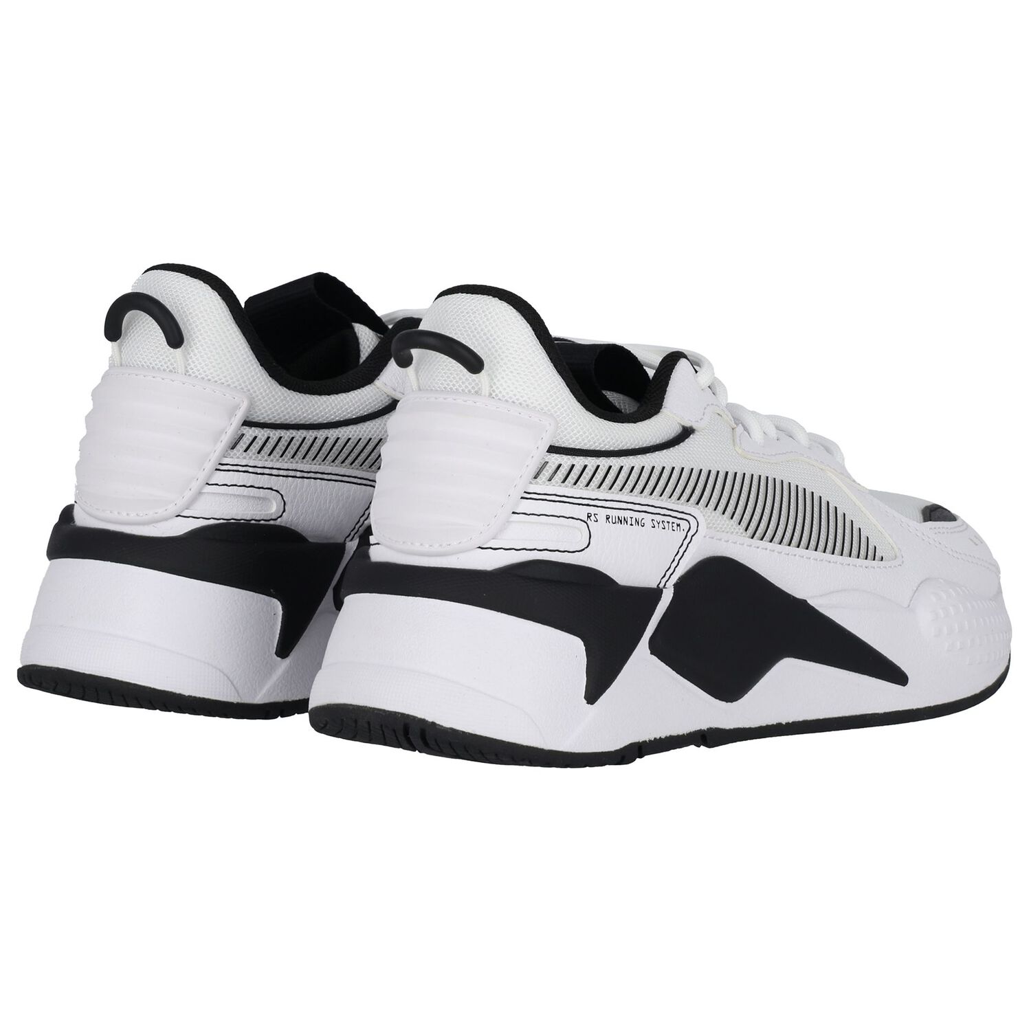 White & Black RS-X Jr Trainers, 1, hi-res