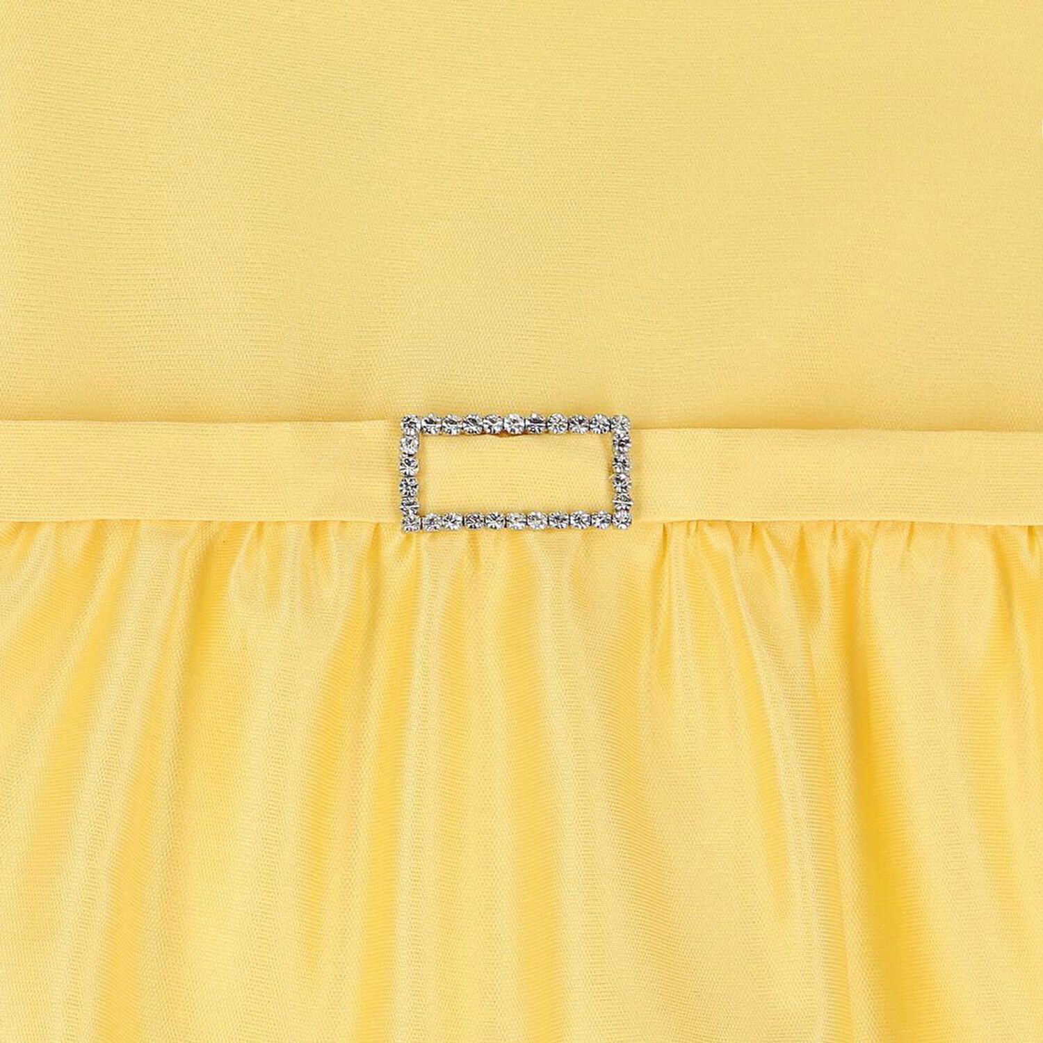 فستان بنات باللون الأصفر, 1, hi-res image number null