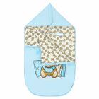 Blue Teddy Bear Logo Baby Nest, 1, hi-res