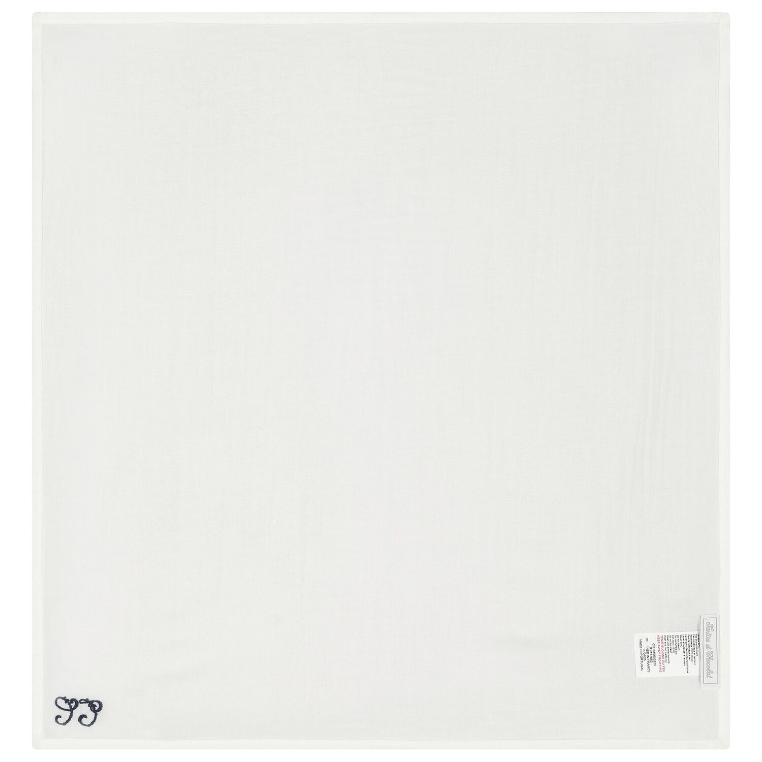 Navy Blue & White Toile De Jouy Muslin Swaddles ( 2-Pack ), 1, hi-res