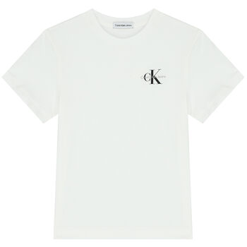 Boys White Logo T-Shirt