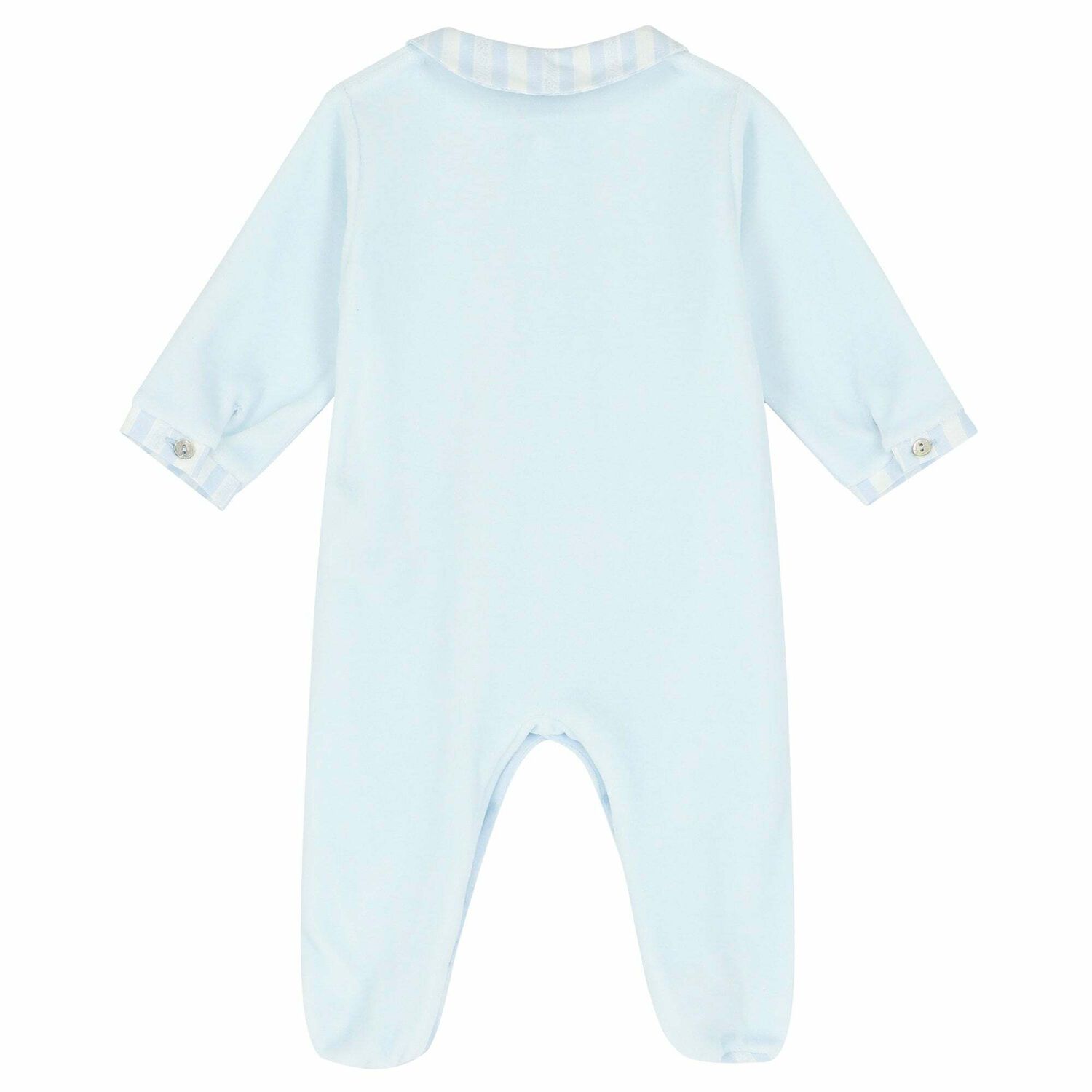 Baby Boys Blue Moon & Penguin Babygrow, 1, hi-res