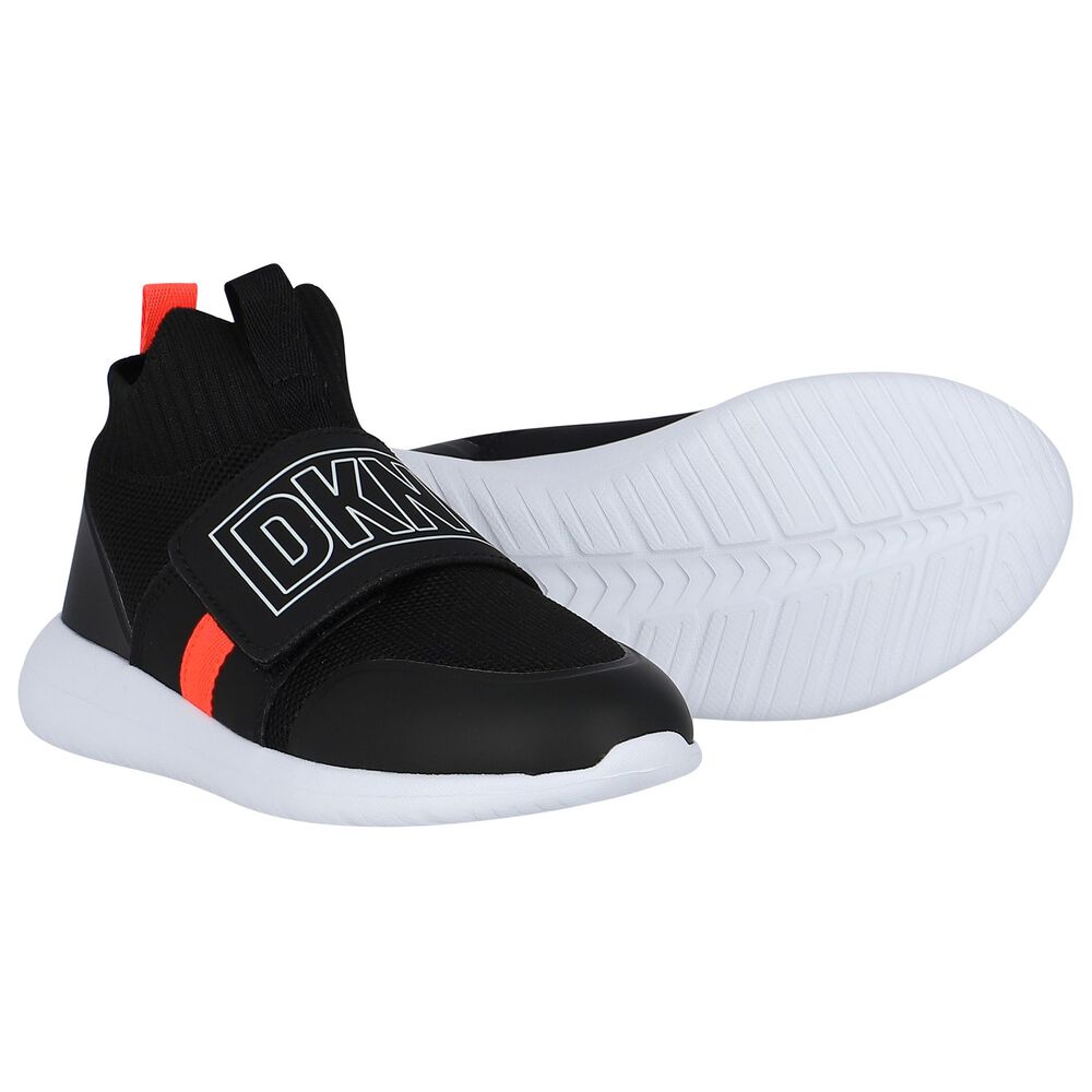 dkny black trainers