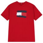 Boys Red Logo T-Shirt, 3, hi-res