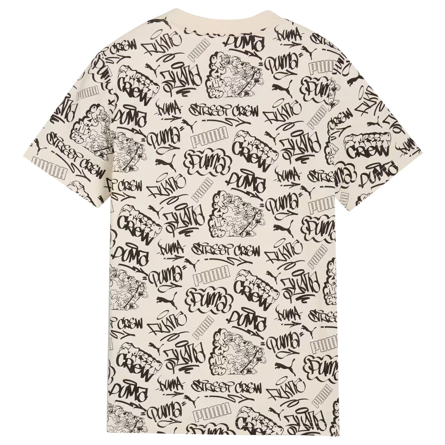 Boys Beige Logo T-Shirt, 2, hi-res