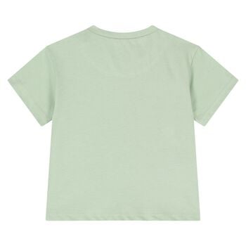 Younger Boys Green Animals T-Shirt
