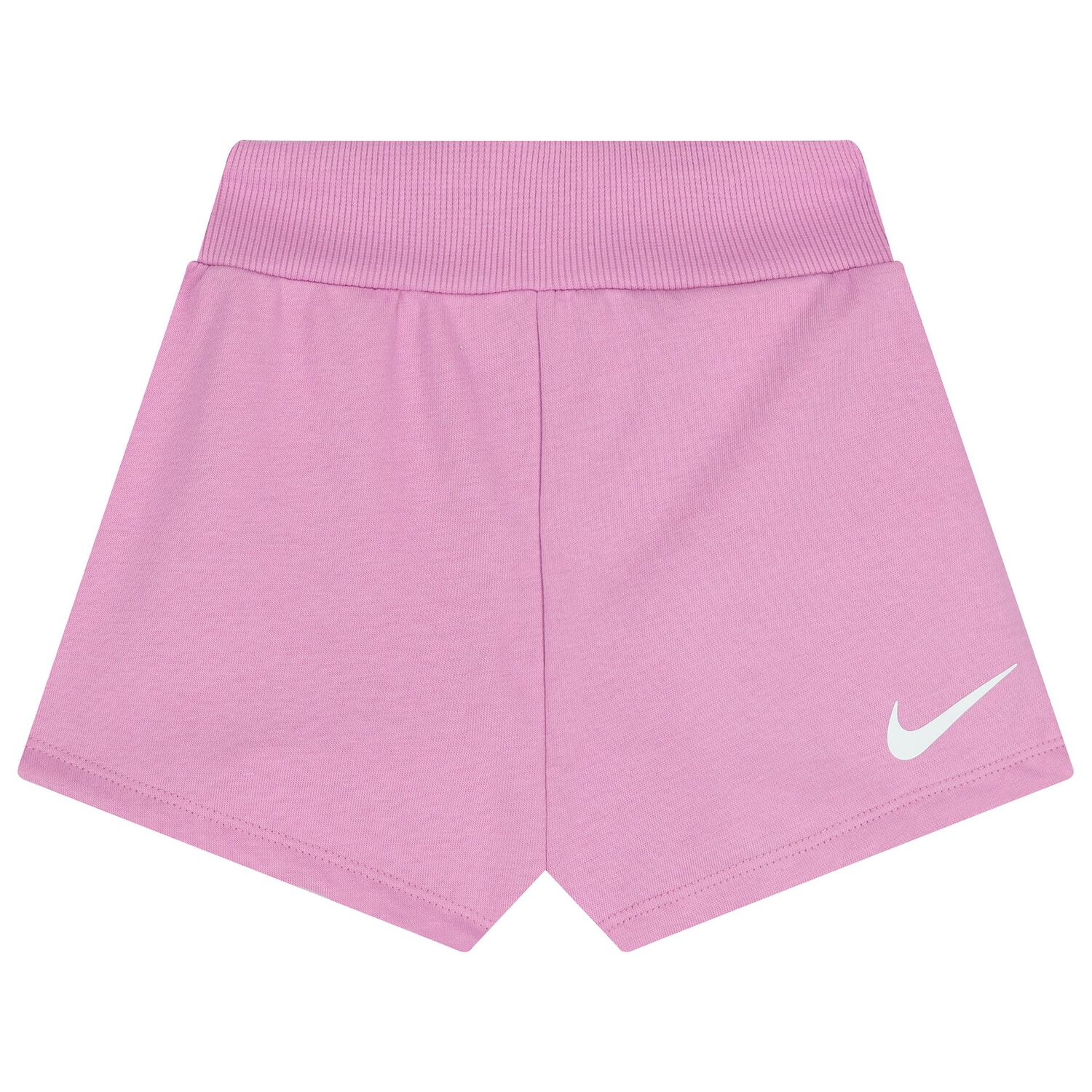 Girls Beige & Pink Logo Shorts Set, 1, hi-res