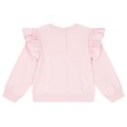 Younger Girls Pink Tracksuit, 1, hi-res