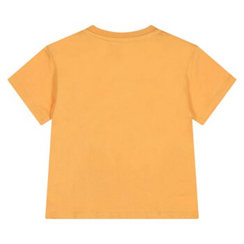 Younger Boys Orange Hippo T-Shirt