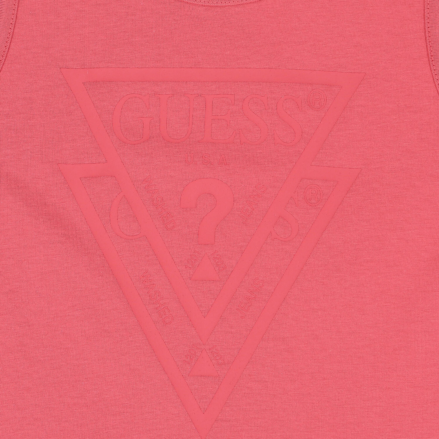 Girls Pink Logo Dress, 3, hi-res