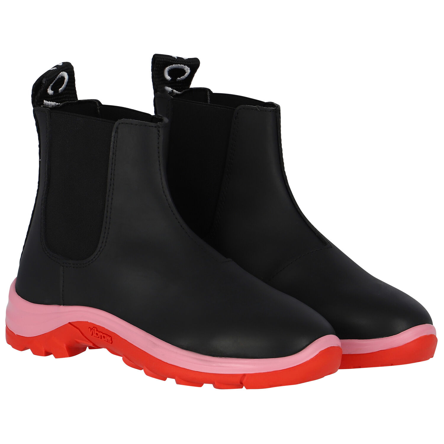 Girls Black Logo Boots, 1, hi-res image number null