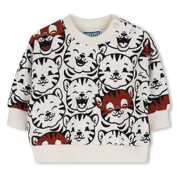 Younger Ivory Tiger Sweatshirt