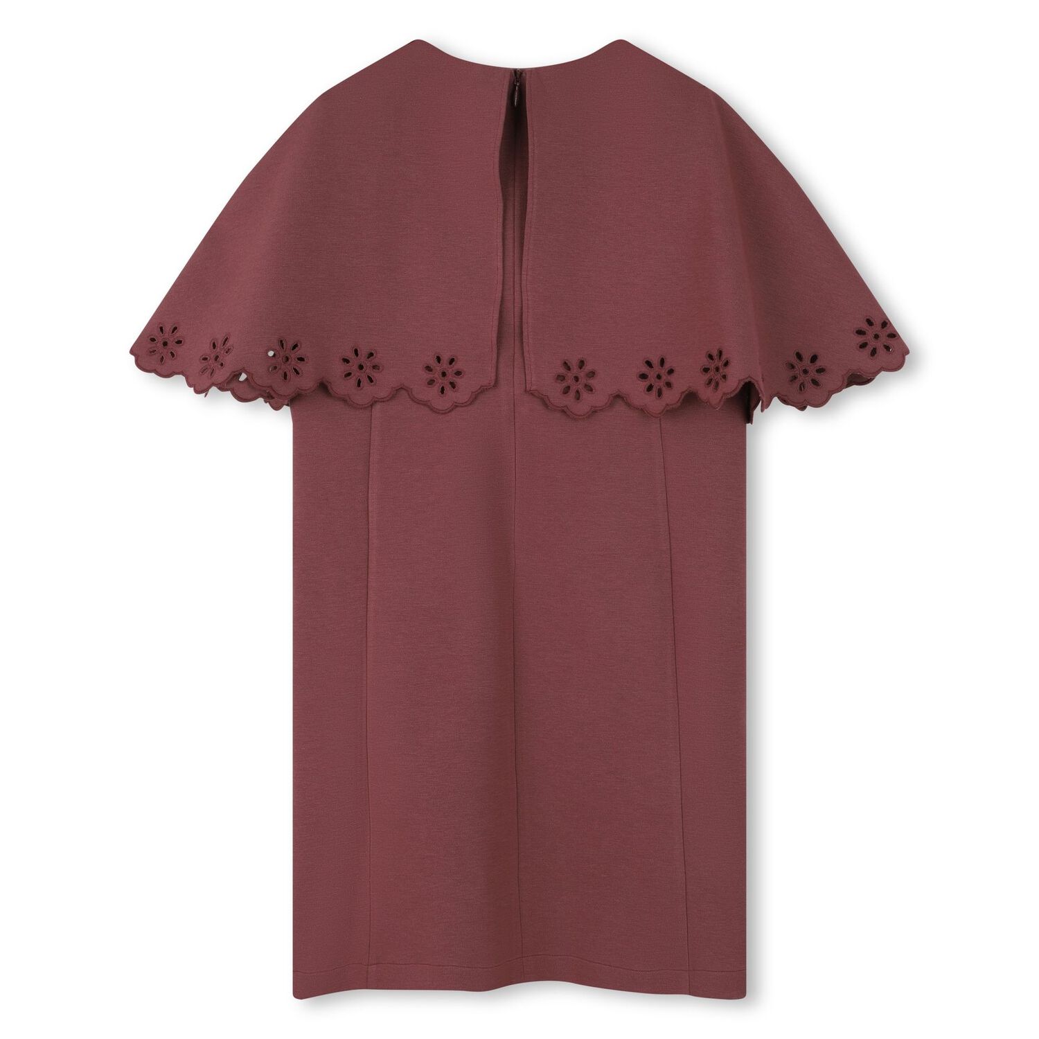 Girls Pink Cape Dress , 1, hi-res