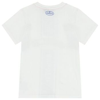 Boys White Logo T-Shirt 