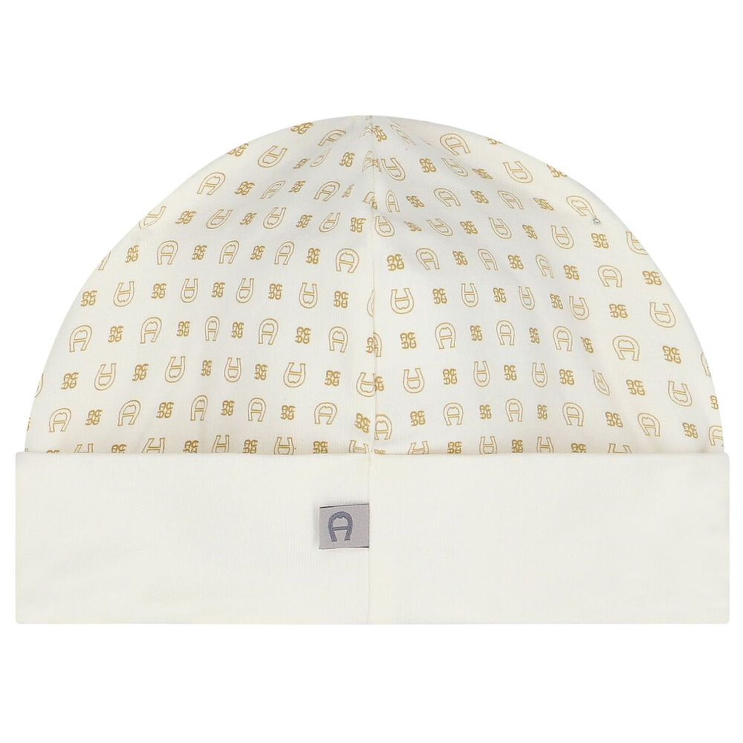 Ivory & Gold Logo Babygrow Set, 1, hi-res image number null