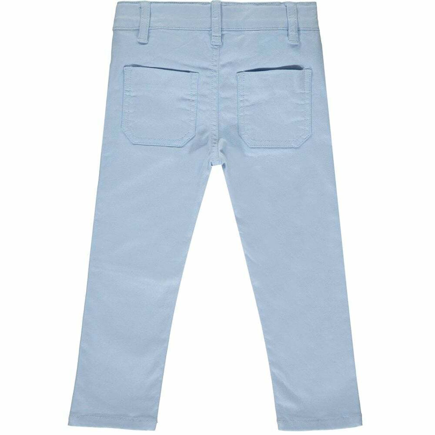 Boys Blue Logo Trousers, 1, hi-res