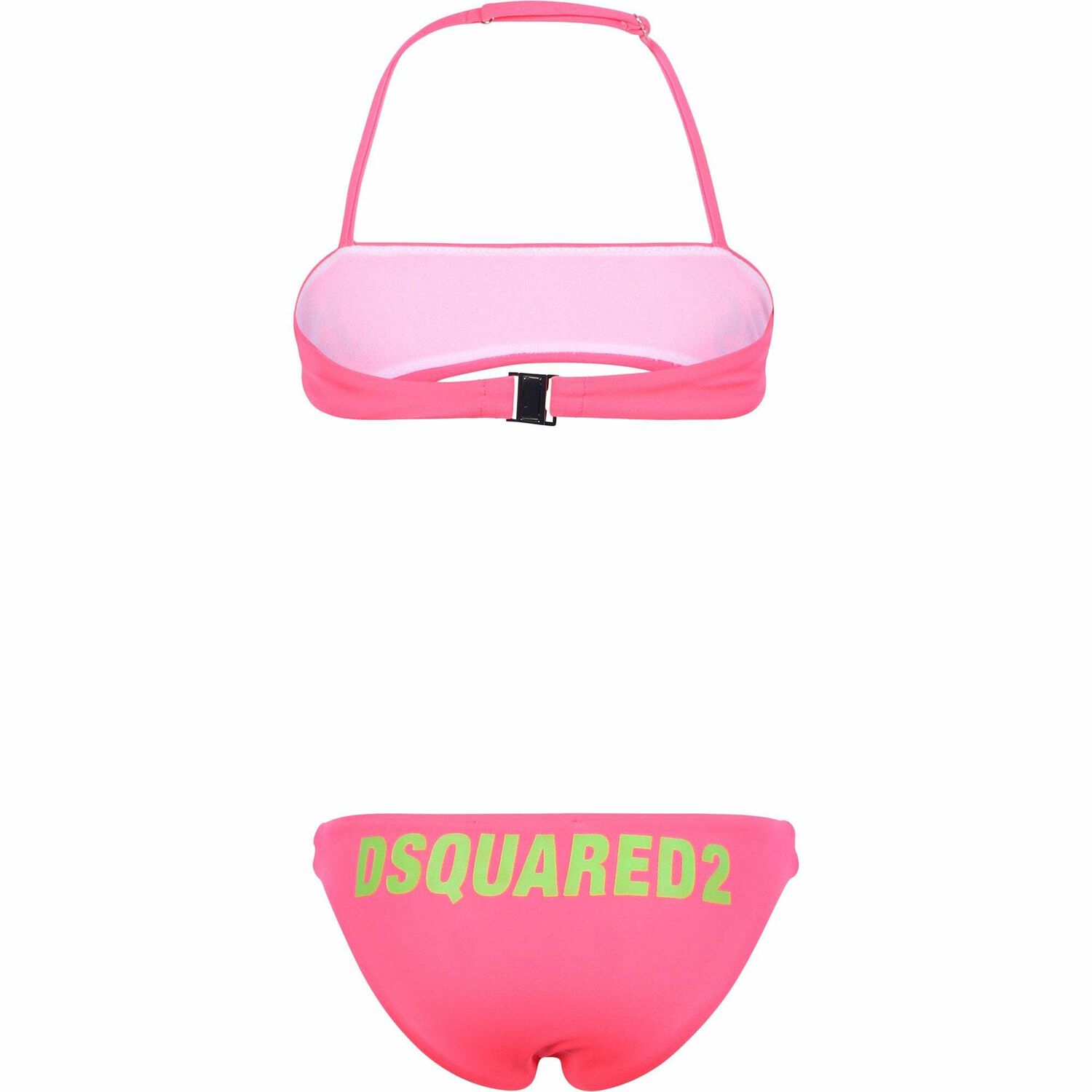 Girls Pink Logo Bikini, 1, hi-res