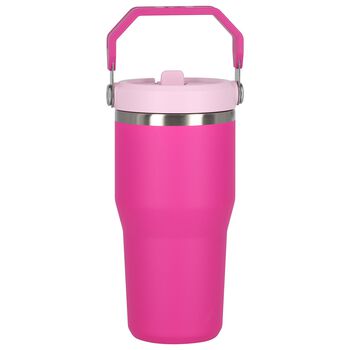 Girls Pink Ice Flow Flip Straw Tumbler