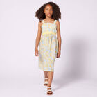 Girls Blue & Ivory Shell Dress, 1, hi-res