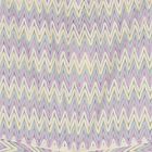 Girls Lilac & Ivory Zig-Zag Crochet Playsuit, 1, hi-res