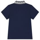 Boys Navy Logo Polo Shirt, 1, hi-res