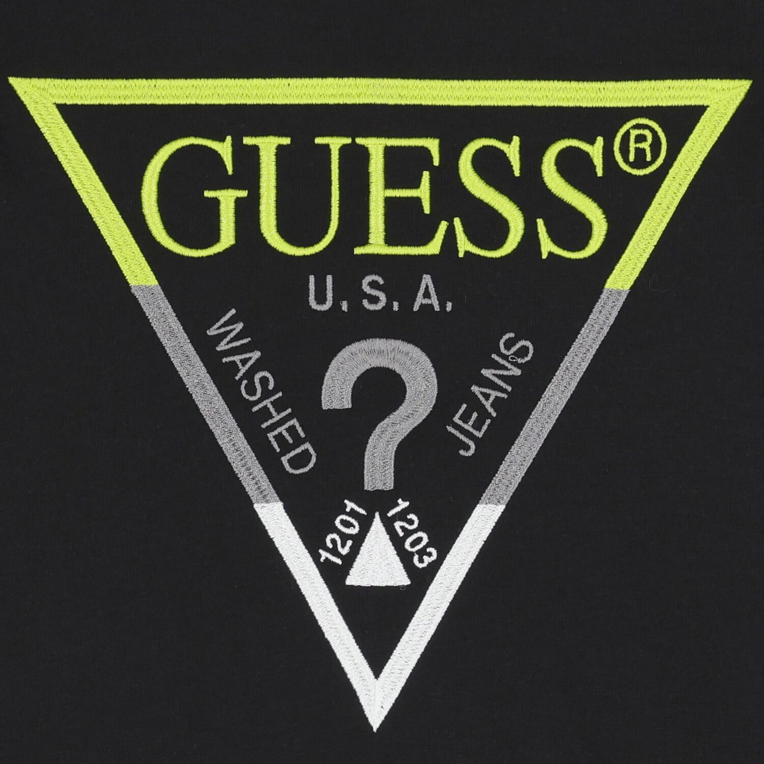 Boys Black Logo Long Sleeve Top, 2, hi-res