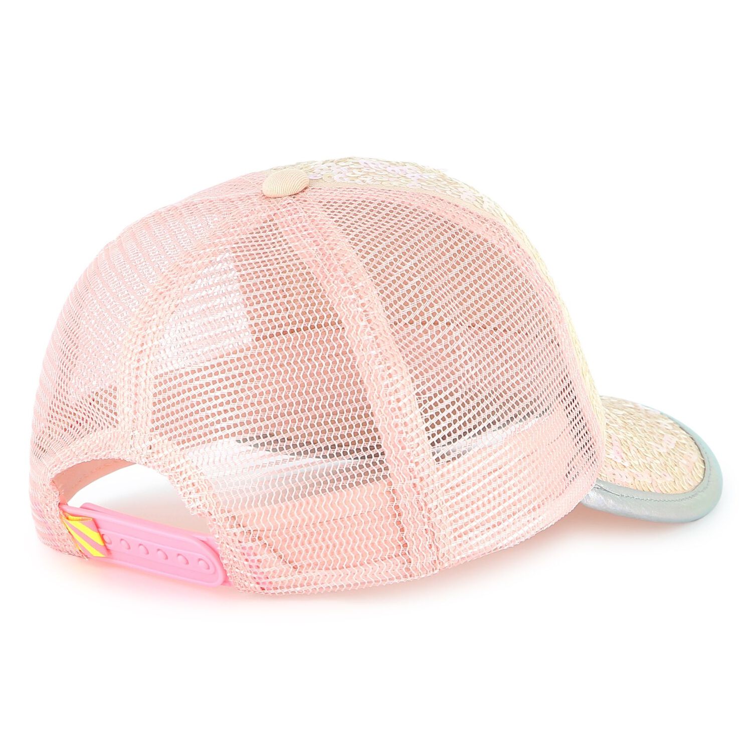 Girls Pink Embellished Ice Cream Cap, 1, hi-res
