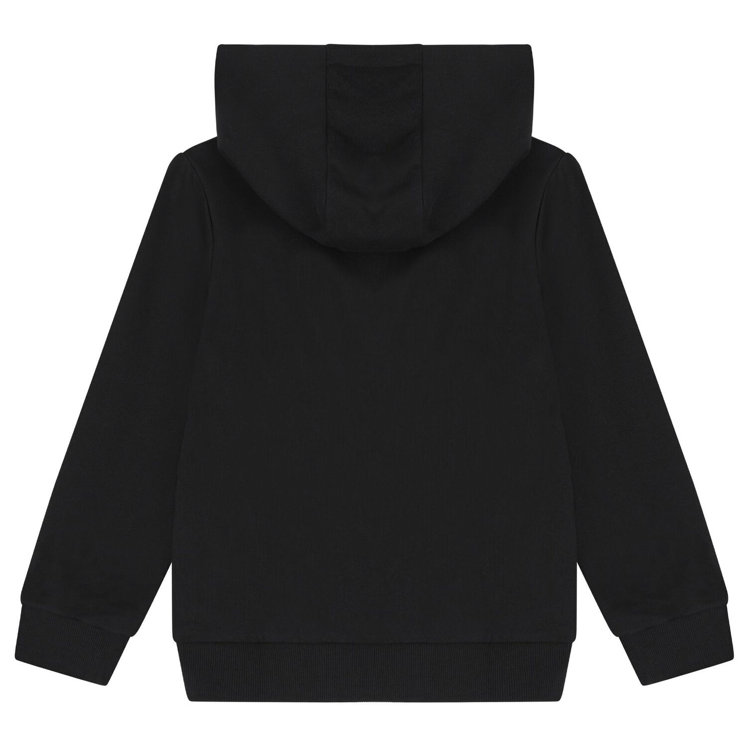 Boys Black Tiger Logo Hooded Top, 1, hi-res image number null