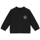 Younger Boys Black & White Logo 3-Piece Tracksuit, 1, hi-res