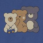 Baby Boys Blue Teddy Bear Tracksuit, 2, hi-res
