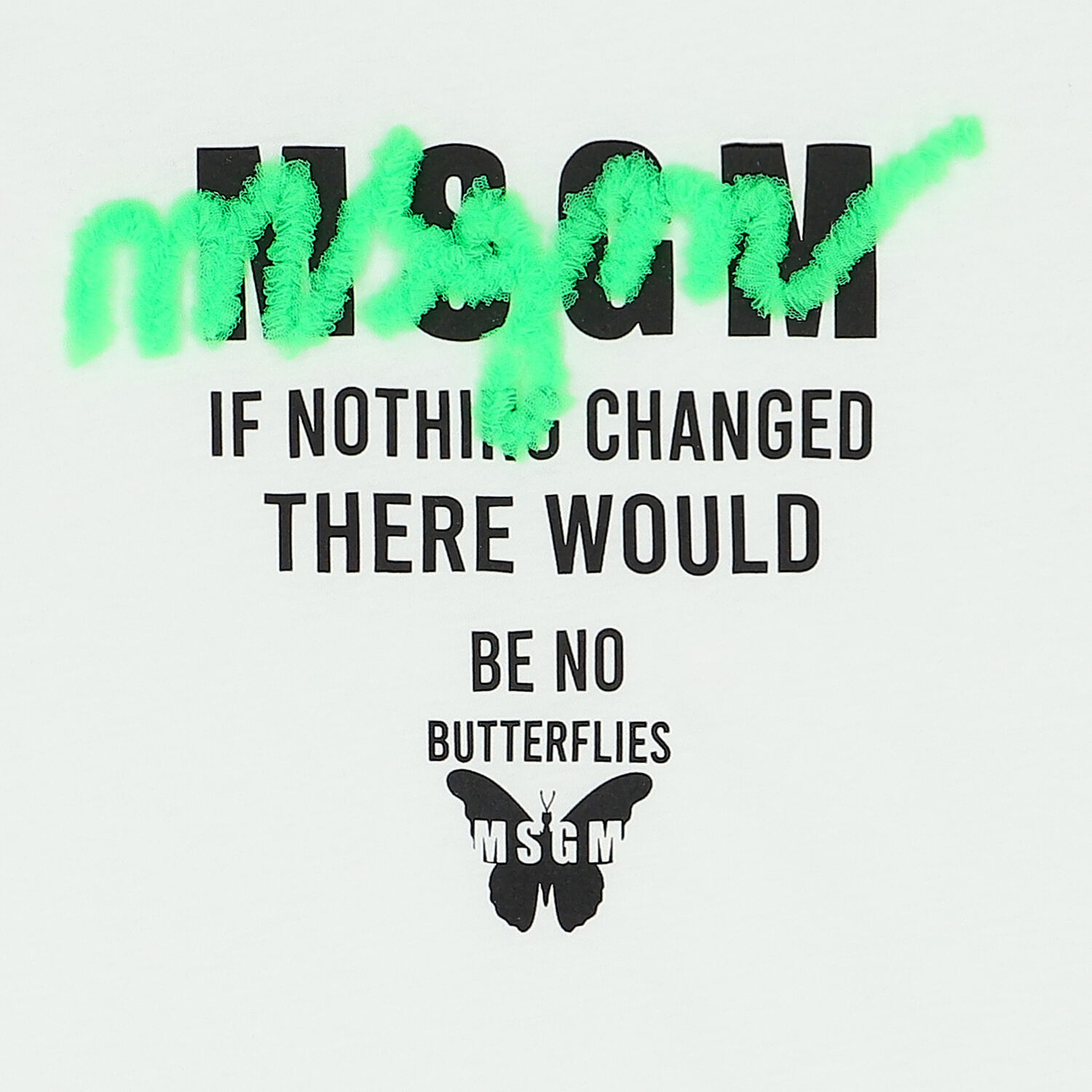 تيشيرت بنات بالشعار باللون الابيض, 1, hi-res