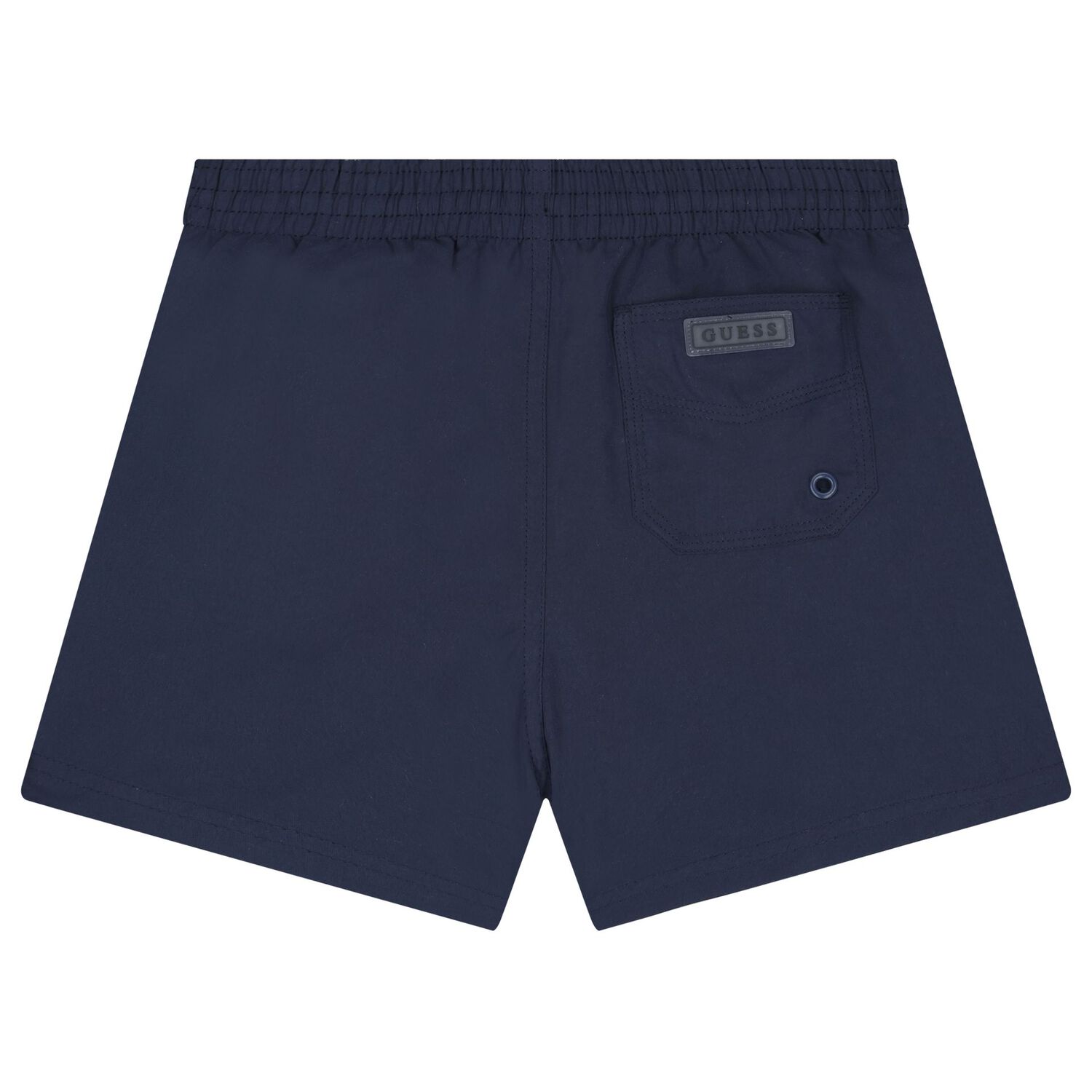 Boys Navy Blue Logo Swim Shorts, 2, hi-res image number null