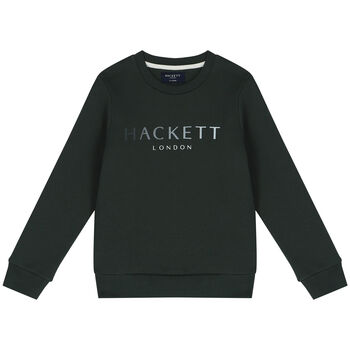 Boys Green Logo Sweatshirt