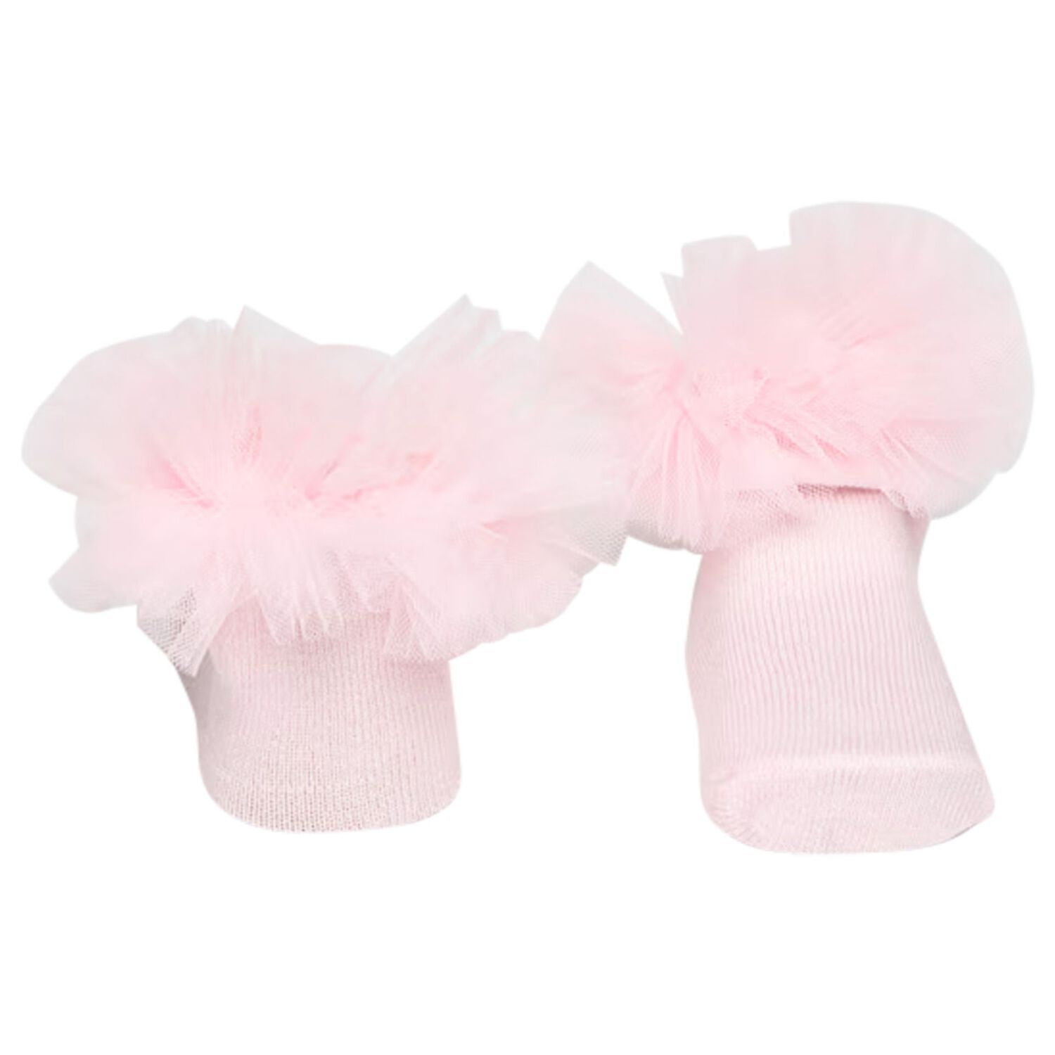 Baby Girls Pink Headband & Socks Set, 3, hi-res