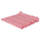 Baby Girls Pink Poudra Zig Zag Blanket, 1, hi-res